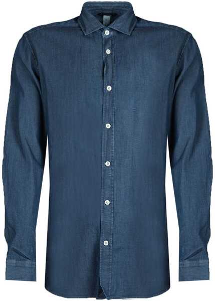 Camasi de blugi Antony Morato MMSL00520 Niebieski Barbati (BM 9010889) 5
