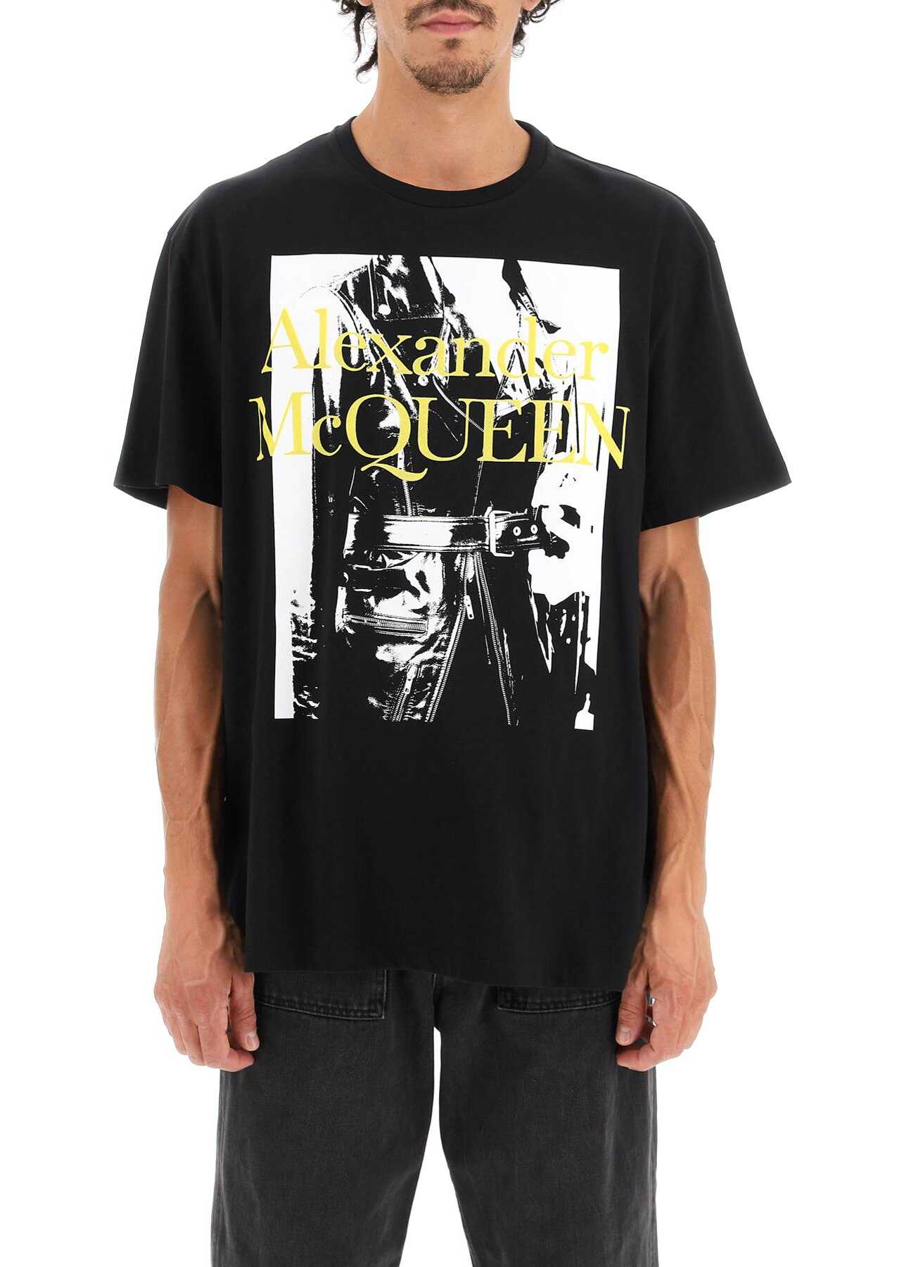 Alexander McQueen Atelier Print T-Shirt BLACK MIX