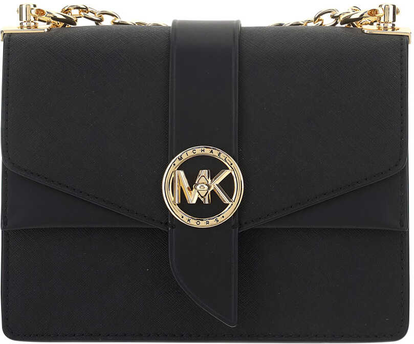 Michael Kors Greenwich Shoulder Bag BLACK