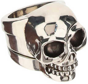 Alexander McQueen Alexander Mc Queen Skull Ring SILVER image5