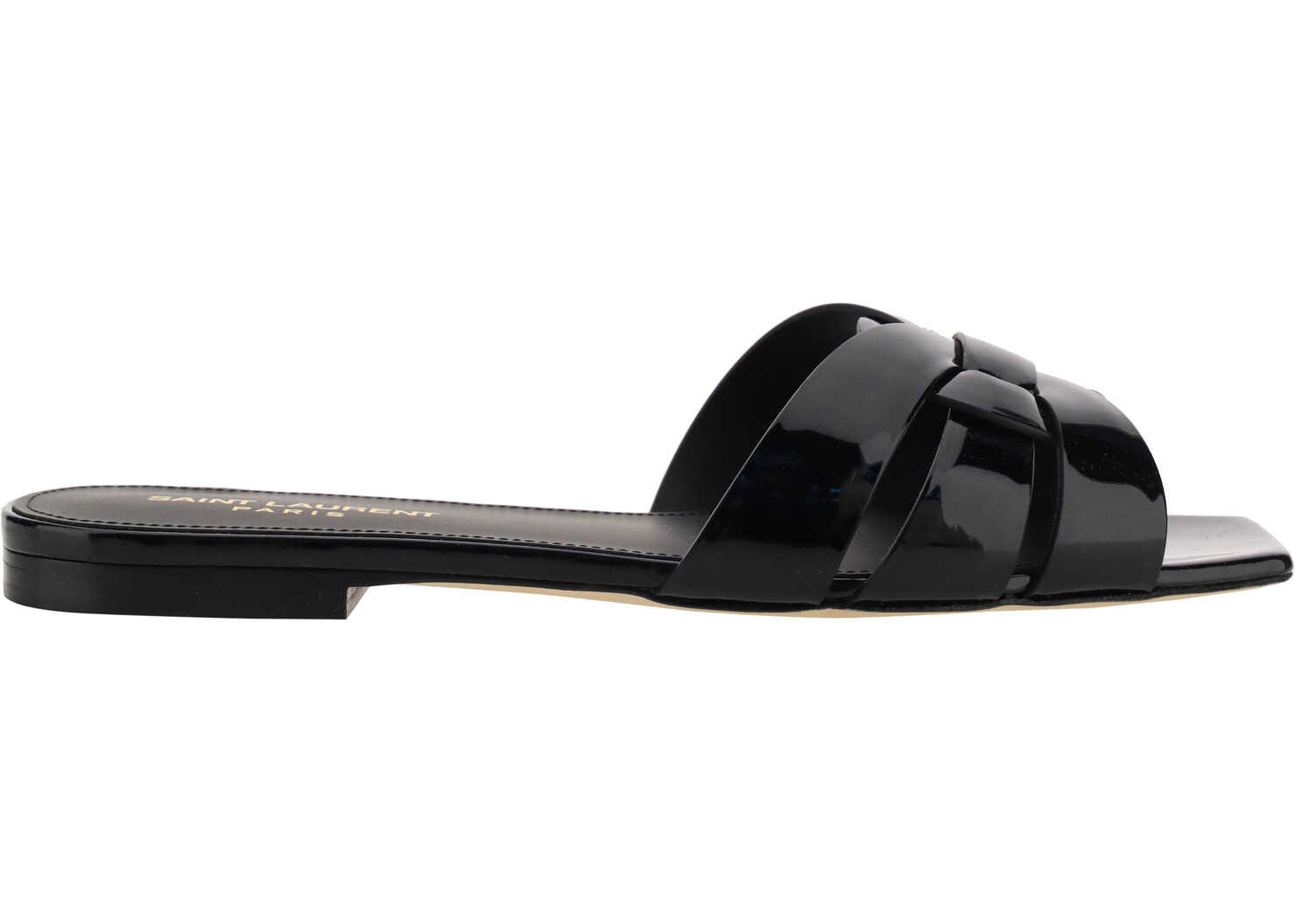 Saint Laurent Tribute Sandal NERO