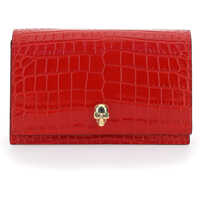 Genti de umar Alexander McQueen Skull Mini Shoulder Bag Femei