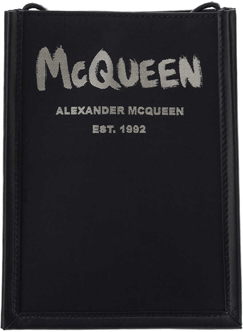 Alexander McQueen Alexander Mc Queen Mini Crossbody Bag BLACK/OFF WHITE