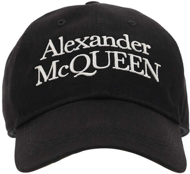 Alexander McQueen McQueen Stacked Hat BLACK/IVORY