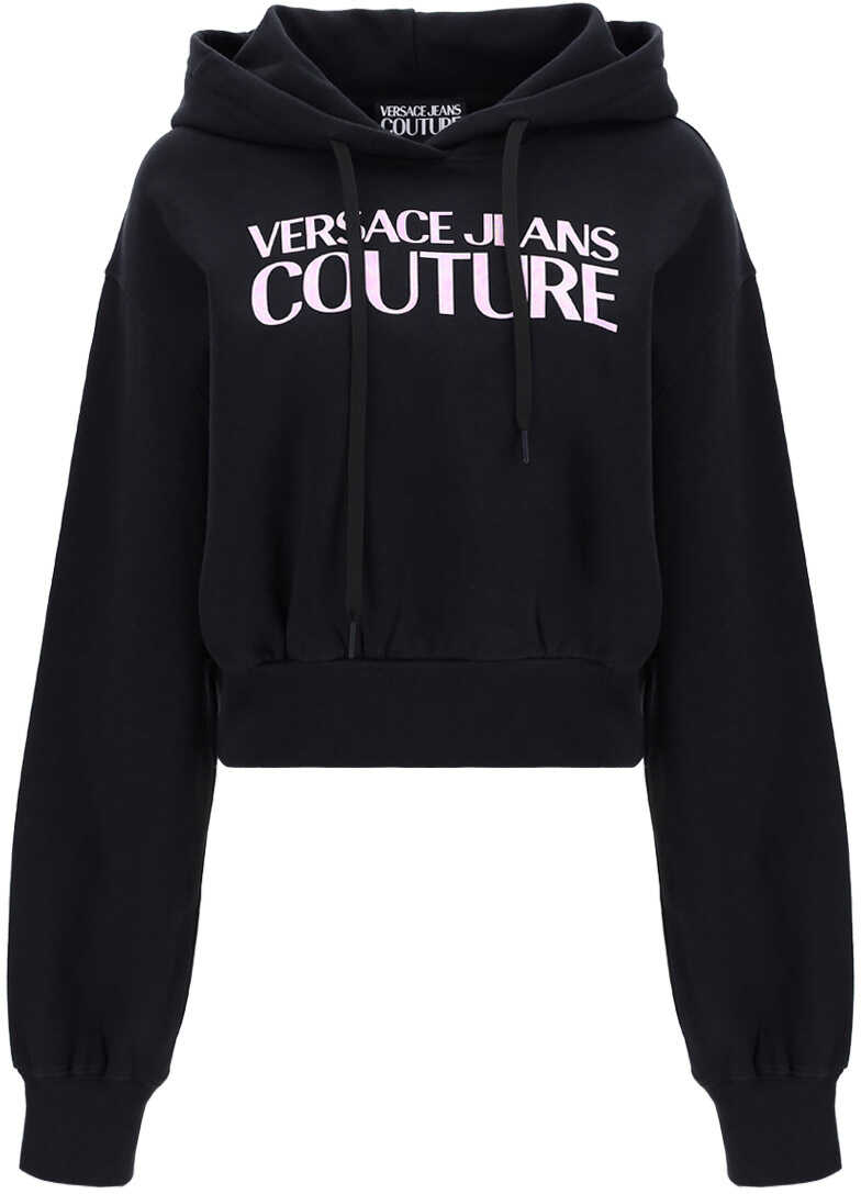 Versace Jeans Couture Logo-print Cotton Hoodie 899+302 image13