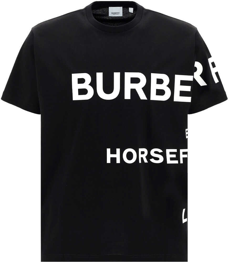 Removal entrepreneur Siblings Tricouri Burberry Burberry T-Shirt BLACK/WHITE Barbati (BM9017882) -  Boutique Mall Romania