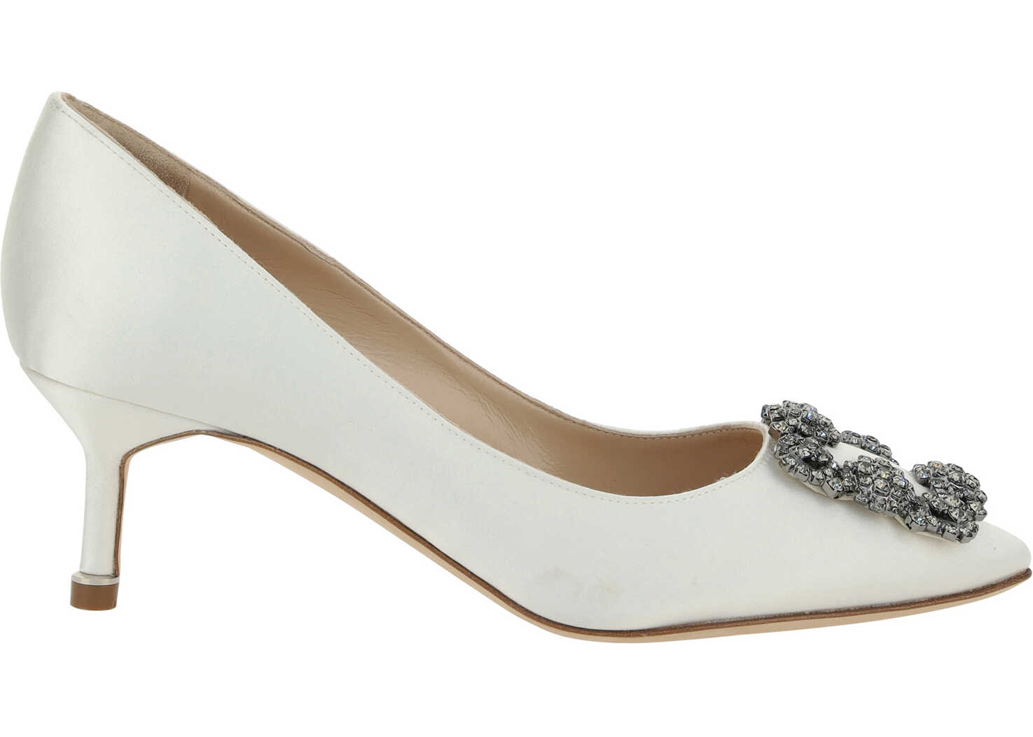Manolo Blahnik Manolo Blahnik Hangisi Pumps CREAM b-mall.ro