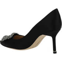 Pantofi cu toc Manolo Blahnik Dama - Pantofi cu toc Manolo Blahnik Hangisi Pumps BLACK Femei (BM 9018335) - B-mall.ro