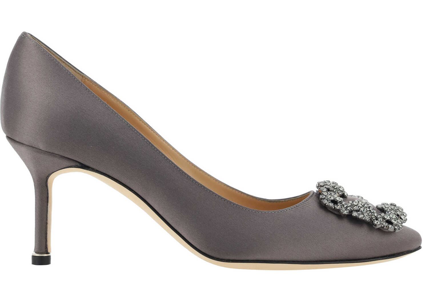 Manolo Blahnik Hangisi Pumps GREY