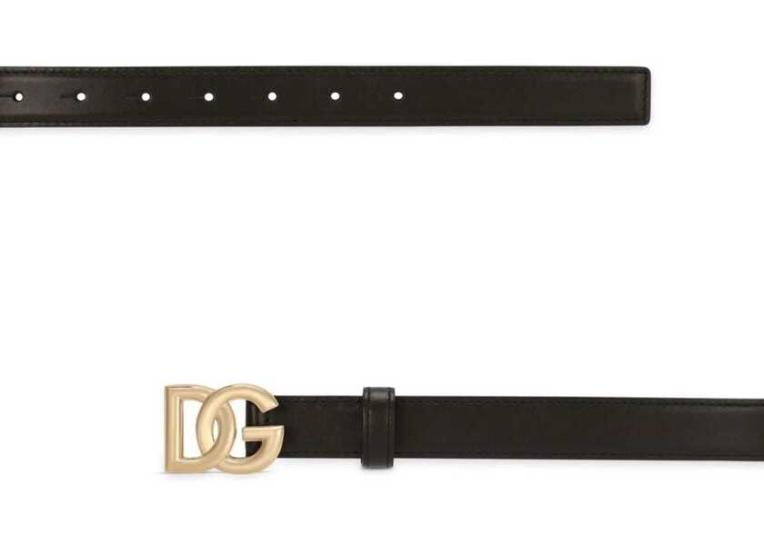 Curele Dolce & Gabbana Leather Belt NERO Femei (BM 9018902) 2