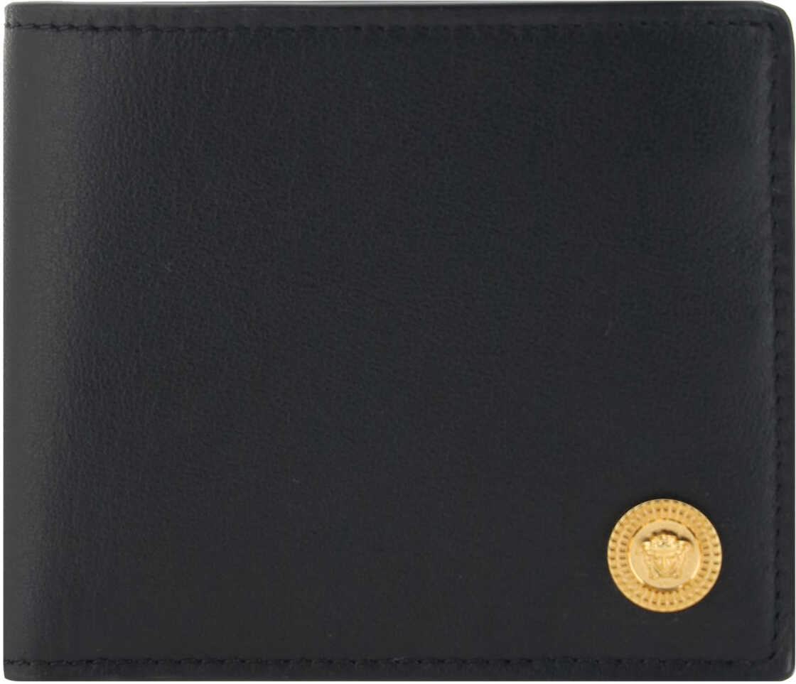 Versace Wallet NERO/ORO VERSACE image