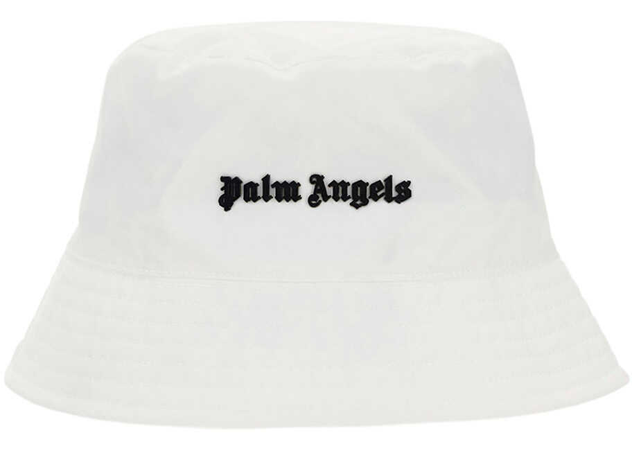 Palm Angels Bucket Hat WHITE/BLACK