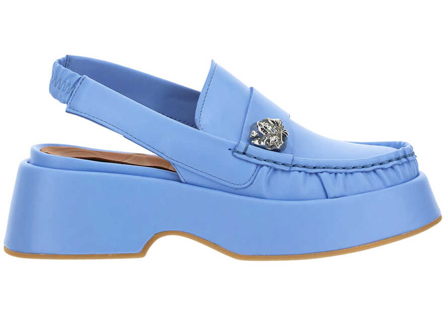 Ganni Retro Sandal PLACID BLUE image0