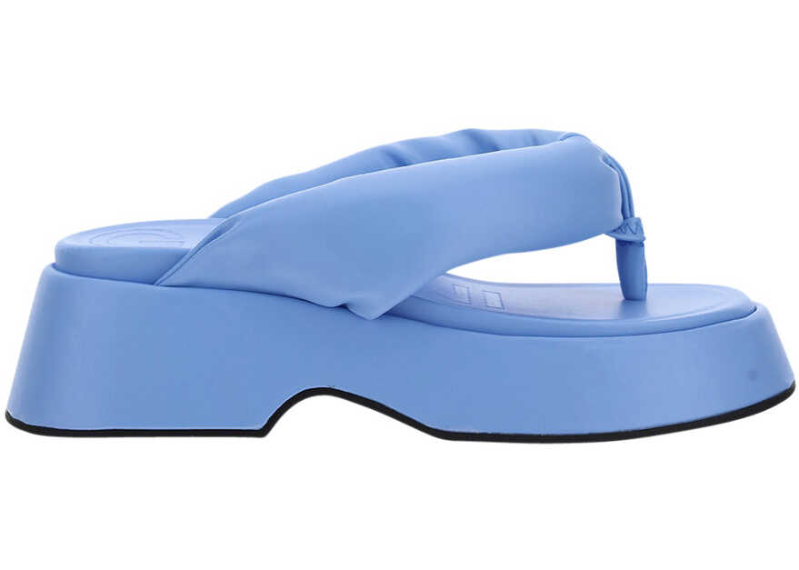 Ganni Retro Sandal PLACID BLUE image0