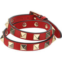 Bratari Valentino Garavani Leather Double Bracelet Femei