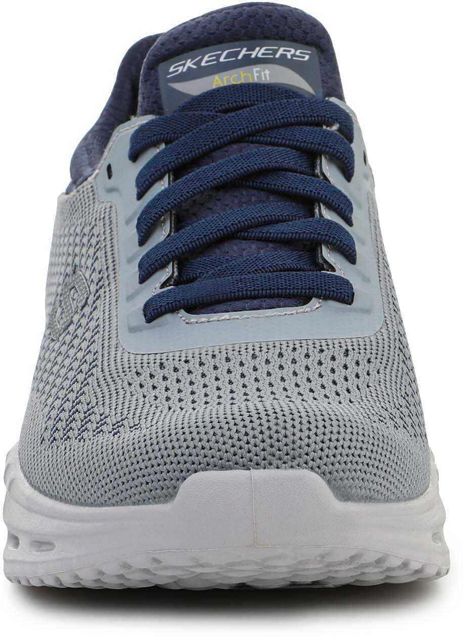 Pantofi fitness SKECHERS Arch Fit Orvan Trayver Grey/Navy Barbati (BM 9039674) 2