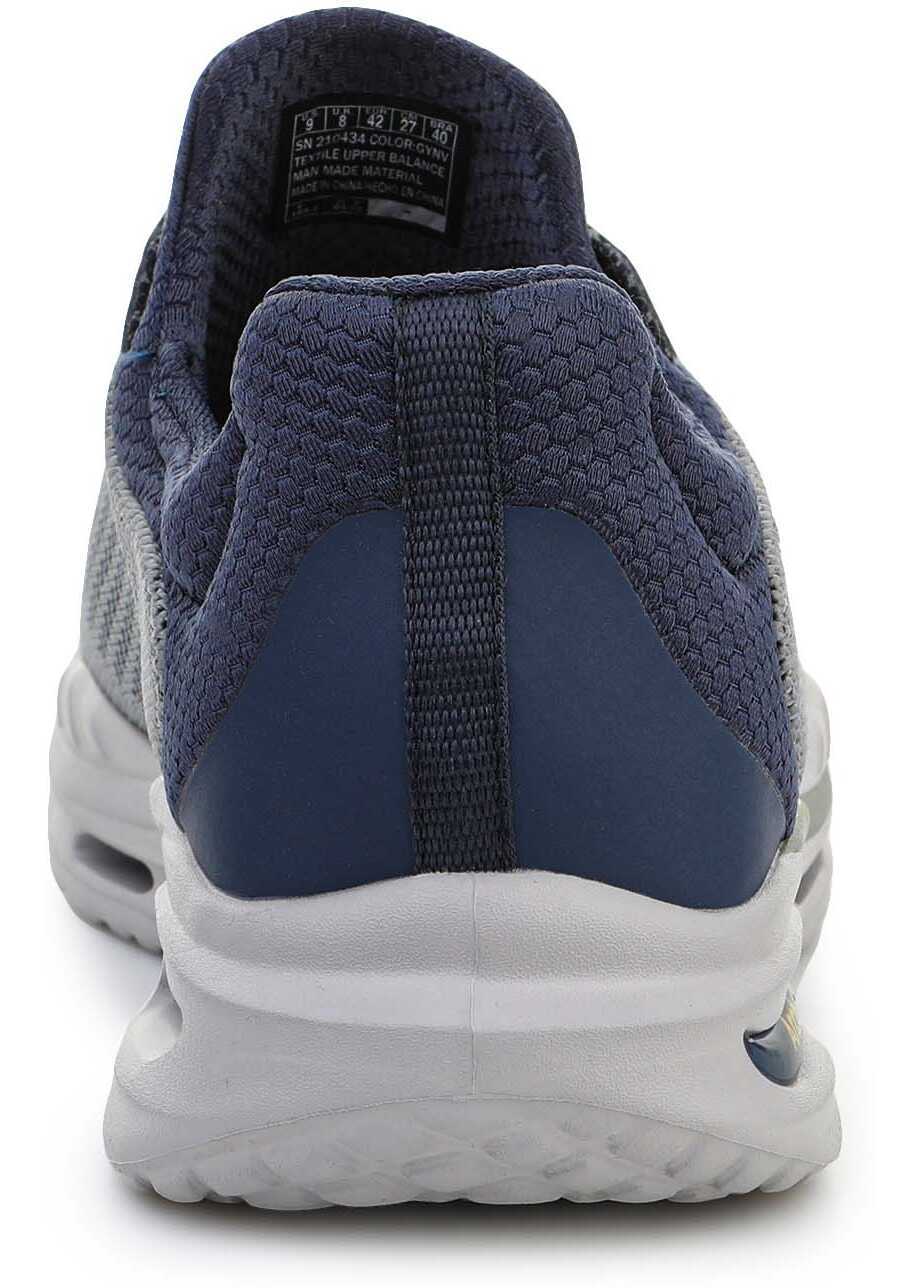 Pantofi fitness SKECHERS Arch Fit Orvan Trayver Grey/Navy Barbati (BM 9039674) 5