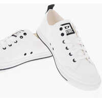 Sneakers Contrasting Details Solid Color S-Astico Low Cut Sneakers Barbati