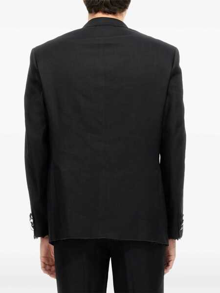 Sacouri office Tonello Single-Breasted Jacket BLACK Barbati (BM 9041651) 3