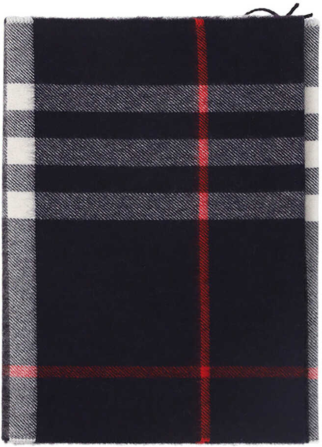 Burberry Giant Check Scarf NAVY