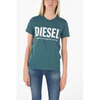 Tricouri Maxi Logo T-Sily-Ecologo Crew-Neck T-Shirt Femei