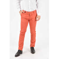 Pantaloni casual Id Stretched Cotton Chino Pants With 4 Pockets Barbati