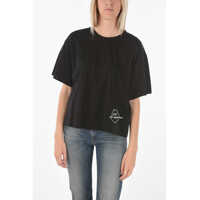 Tricouri Logo Embroidered T-Bowbow T-Shirt Femei