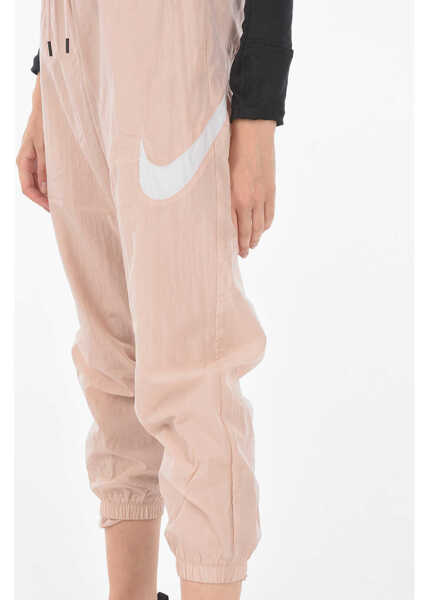 Pantaloni de trening Nike Logo Printed Nylon Joggers Pink Femei (BM 9045071) 3