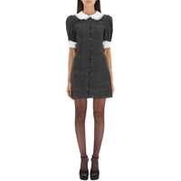 Rochii Heart Print Silk Mini Dress Femei