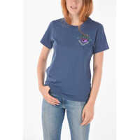 Tricouri Front Printed Crew-Neck T-Lilly-B1 T-Shirt Femei