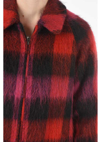 Jachete Woolrich Tartan Padded Stag Jacket Red Femei (BM 9047402) 3