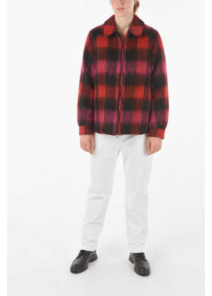 Jachete Woolrich Tartan Padded Stag Jacket Red Femei (BM 9047402) 4