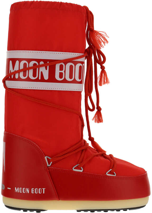 Moon Boot Moon Boots Snow Boots RED b-mall.ro