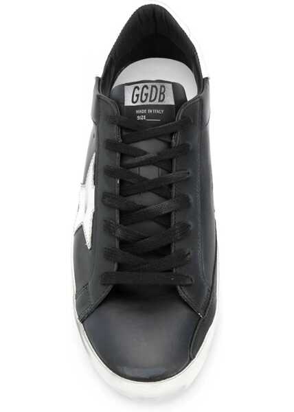 Sneakers Golden Goose Super Star Sneakers BLACK/WHITE Barbati (BM 9047804) 4