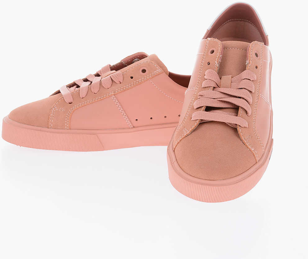 Poze Diesel Suede Details Leather S-Mydori Lc Sneakers Pink