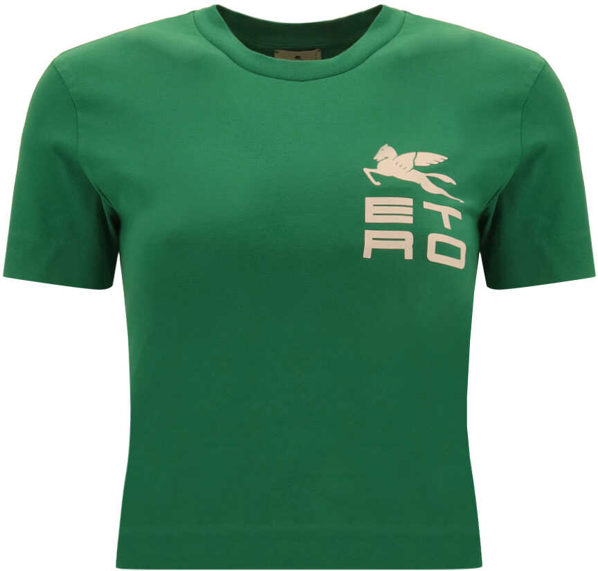 ETRO T-Shirt DARK GREEN image7