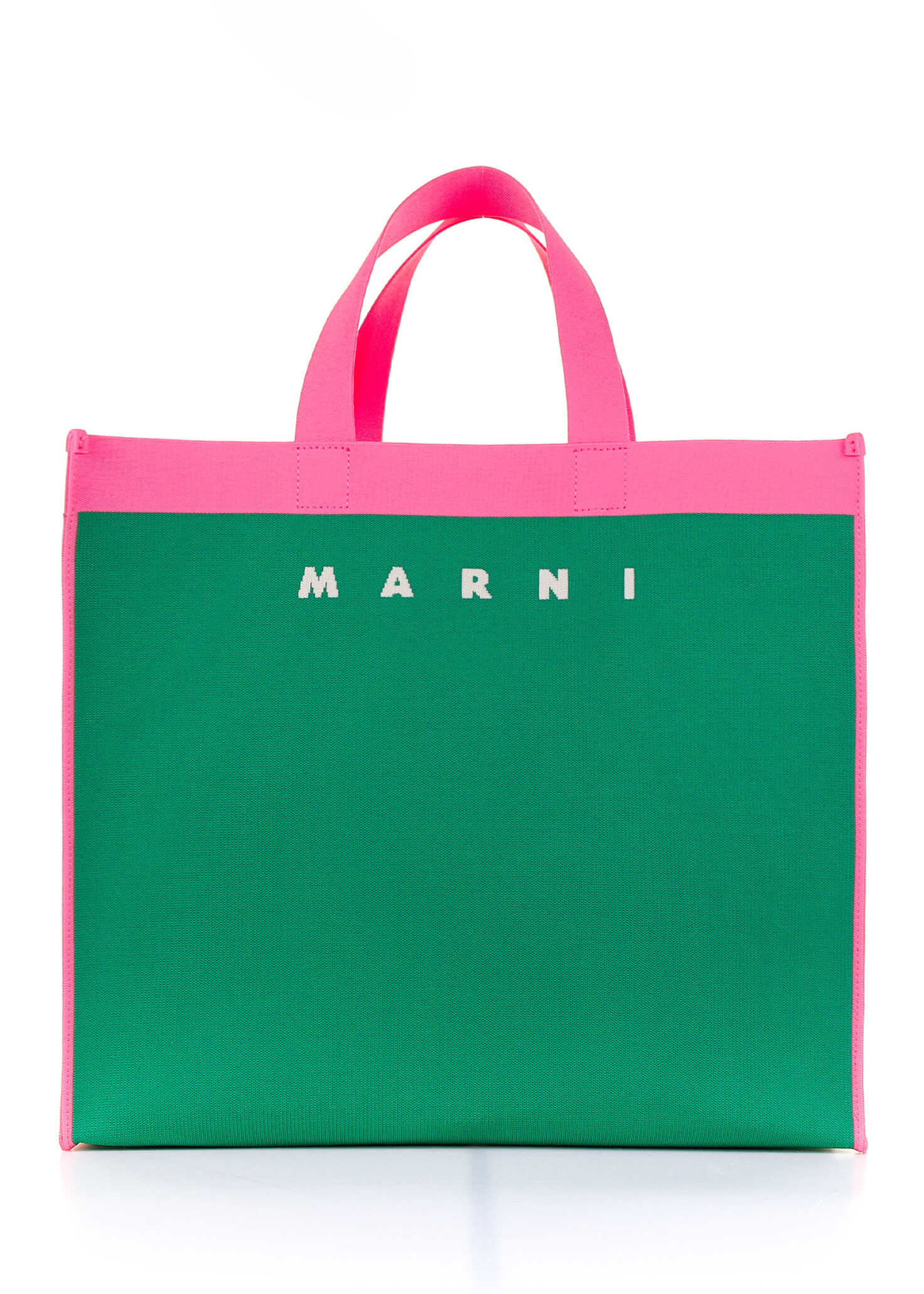 Marni Bags.. GARDEN GREEN+FUCHSIA+SILK WHIT image3
