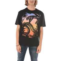 Tricouri Shaded Maxi Printed Crew-Neck T-Shirt Barbati