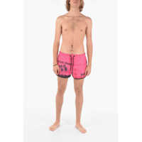 Sorturi de baie Diesel pentru Barbati - Bermude Diesel 1 Pocket Printed Bmbx-Reef-30 Swim Boxer Pink Barbati (BM 9051458) - B-mall.ro