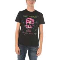 Tricouri Printed Crew-Neck T-Shirt Barbati