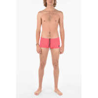 Sorturi de baie Diesel pentru Barbati - Bermude Diesel Solid Color Bmbx-Hero Swim Brief With Drawstring Waist Pink Barbati (BM 9051845) - B-mall.ro
