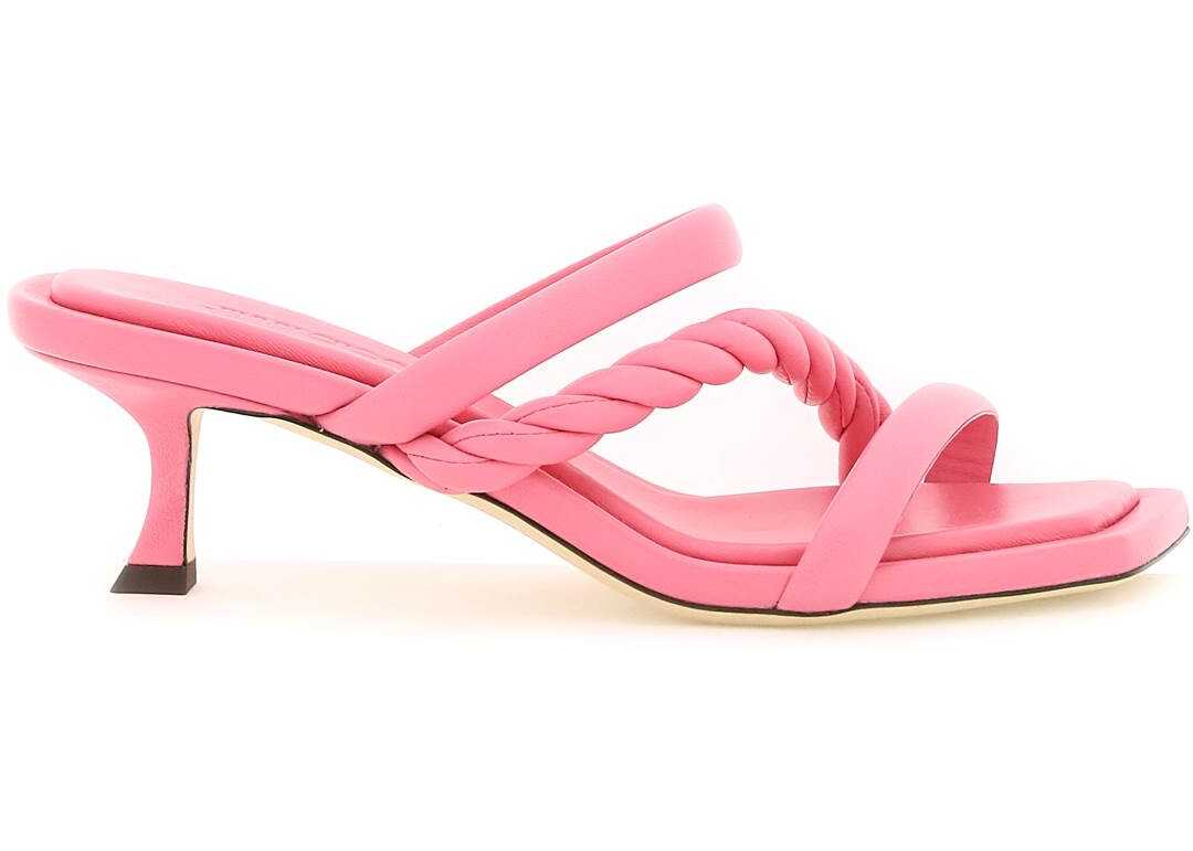 Jimmy Choo Diosa 50 Mules CANDY PINK