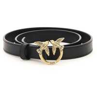 Curele Love Birds Leather Thin Belt Femei