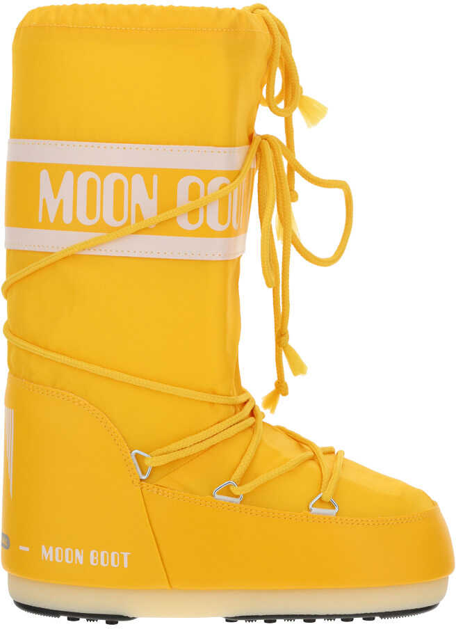 Moon Boot Moon Boots Snow Boots YELLOW b-mall.ro