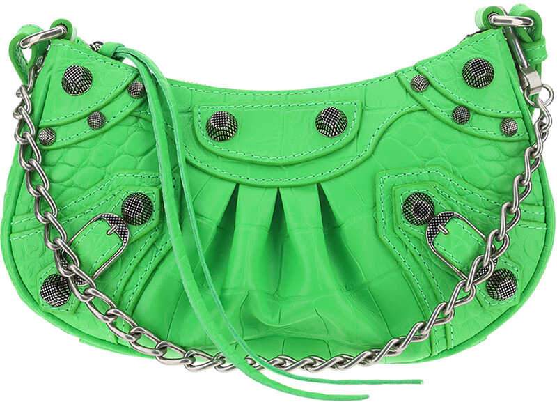 Balenciaga Chain Bag ACID GREEN image