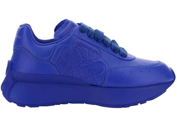 Alexander McQueen Sneakers EL.BLUE/SILVER