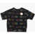Converse All Star Chuck Taylor All Over Printed Logo Crew-Neck T-Shir Black