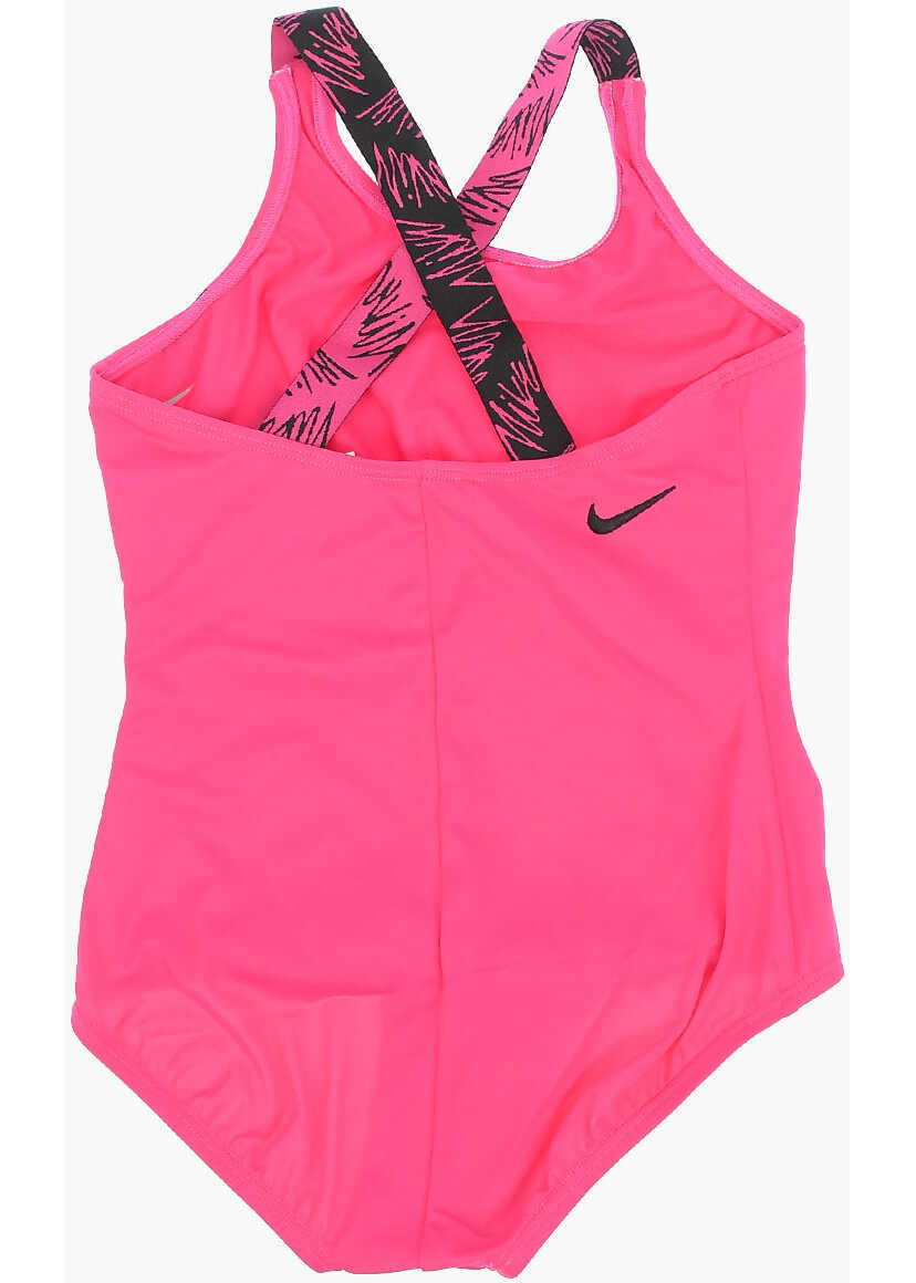 Costume de baie intregi Nike One Piece Swimsuit With Side Logo-Print Black Fete (BM 9056930) 3