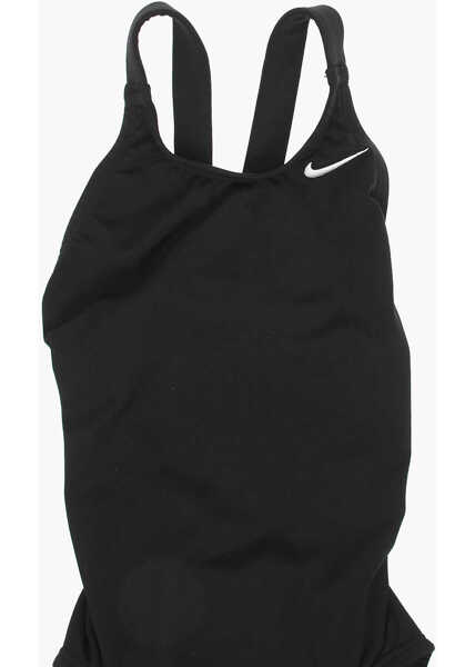 Costume de baie intregi Nike Solid Color One Piece Swimsuit Black Fete (BM 9056933) 2