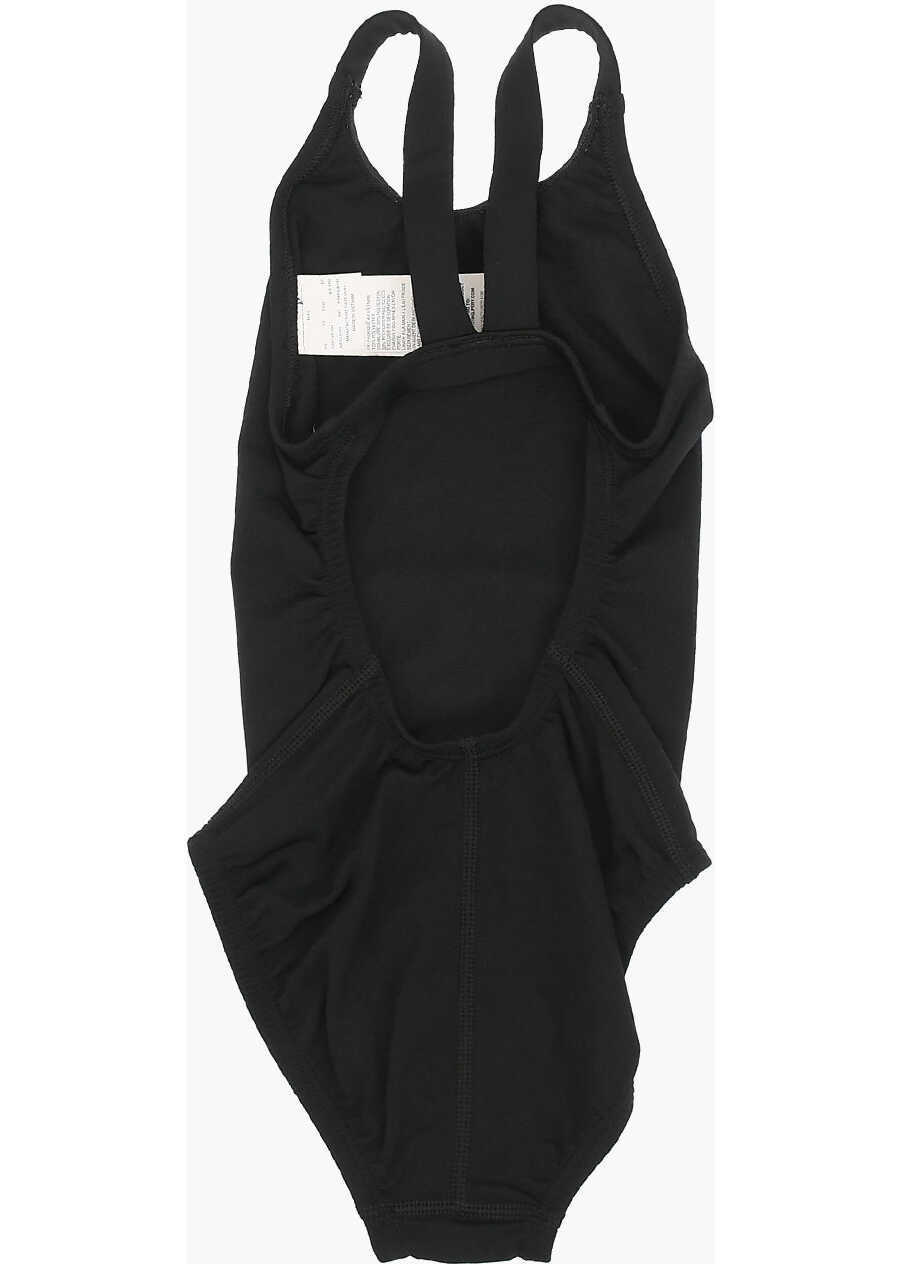 Costume de baie intregi Nike Solid Color One Piece Swimsuit Black Fete (BM 9056933) 3
